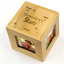 Foto-cubo de madera 