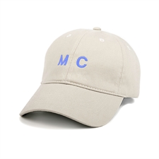 Gorra de béisbol con diseño bordado personalizado color caqui