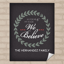 Impresión del póster personalizado de Believe, pequeño 21,59 cm x 27,94 cm 