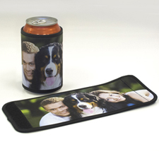 Galería de fotos personalizada de envoltura de lata o botella  