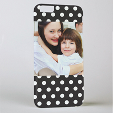 Black Dot Personalized iPhone 6+ Phone Case