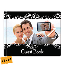 foto-libro personalizado de tapa dura de boda 27.94 cm x 35.56 cm