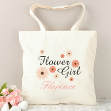 Bolsa de mano personalizada de la Chica de las Flores