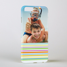 Colorful Stripe Personalized Photo iPhone 6 Case
