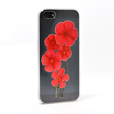 Funda con diseño de flor personalizable impresa en 3D Para iPhone 5