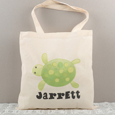 Bolsa de algodón para tortugas personalizada