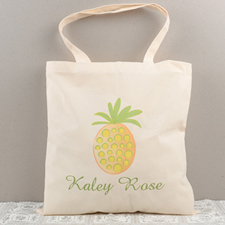 Pineapple personalizados Cotton Tote Bag