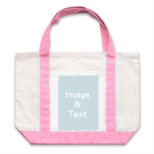 Retrato Fotográfico personalizados Bolsa de mano, rosado
