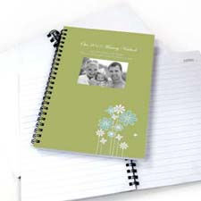 Create Your Own Modern Floral Photo Notebook