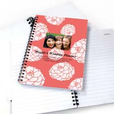 Create Your Own Vibrant Flowers Star Photo Notebook