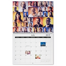 Instagram colaje de treinta y tres21.59 cm x 27.94 cm Calendario de pared