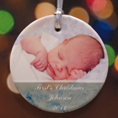 Personalized Best Wishes Ornament