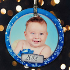Personalized Wishing You Happiness Ornament
