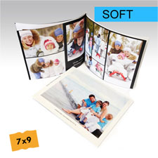 Crea tu Foto-libro de tapa blanda personalizado 17.78 cmx 22.86 cm