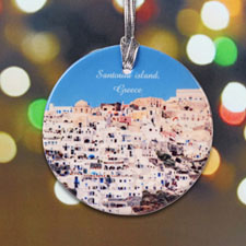 Photography Personalized Photo Porcelain Ornament