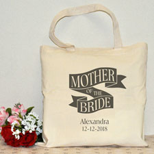 Mother of the Bride Budget Canvas Tote Bag