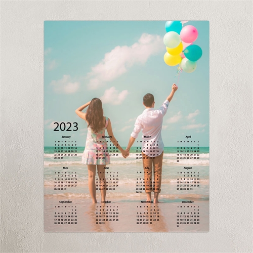 Retrato Gris 40.64 cm x 50.80 cm Foto Póster Impresión Calendario 2020