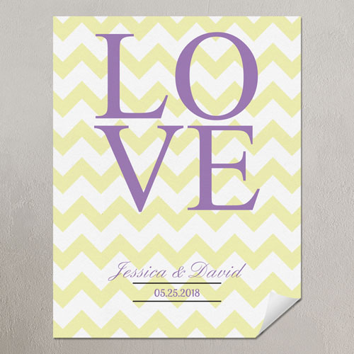 Amor Limón símbolos Personalizado Cartel impreso