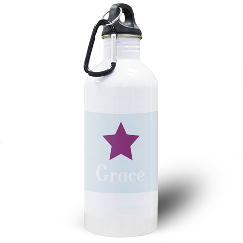Botella de agua personalizada para niños con Mi Pequeña Estrella 