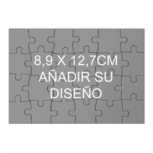 8.89 cm x 12.70 cm    rompecabezas mini de madera  (paisaje, 24 piezass)