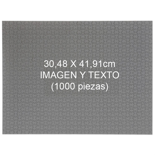 Rompecabezas personalizado de 1000 piezas 30.48 cm x 41.91 cm - Paisaje