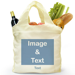  Personalizado doblada bolsa de compras , paisaje imagen 