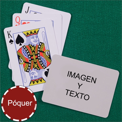 Naipes naipes personalizados   de tamaño póker con índice estandar y paisaje imagenes 