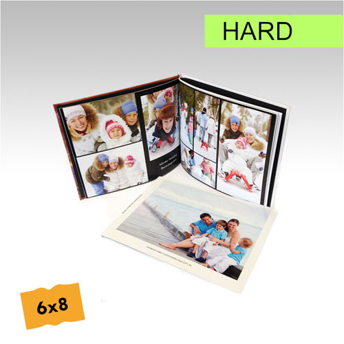 Crea tu Foto-libro de tapa dura personalizado de 15.24 cm x 20.32 cm