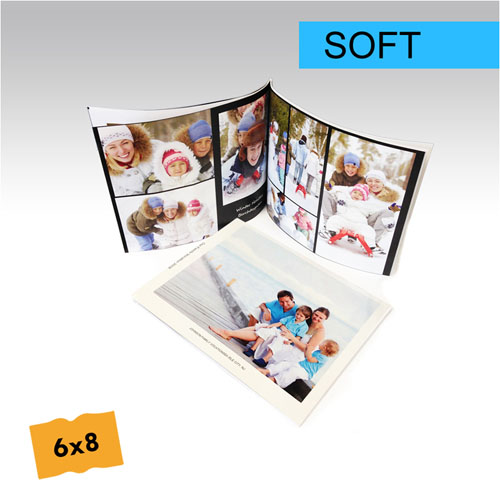 Crea tu Foto-libro de tapa blanda personalizado 15.24 cm x 20.32 cm