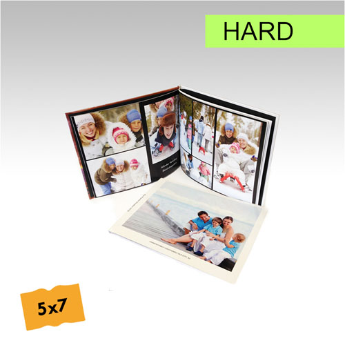 Crea tu Foto-libro de tapa dura personalizado de 12.70 cm x 17.78 cm