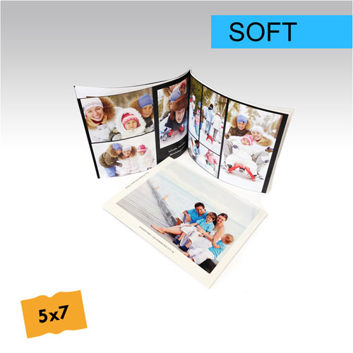 Crea tu Foto-libro de tapa blanda personalizado de 12.70 cm x 17.78 cm