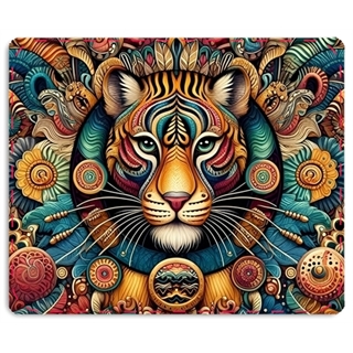 Alfombrilla tapete Escritorio Tigre 28.96X23.88 cm