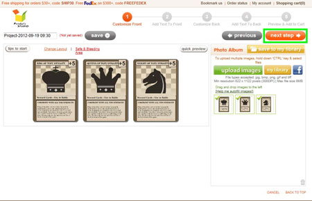 Make your own Custom Cards for Company Business use - Tutorials