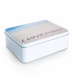 Caja e ojalata personalizada